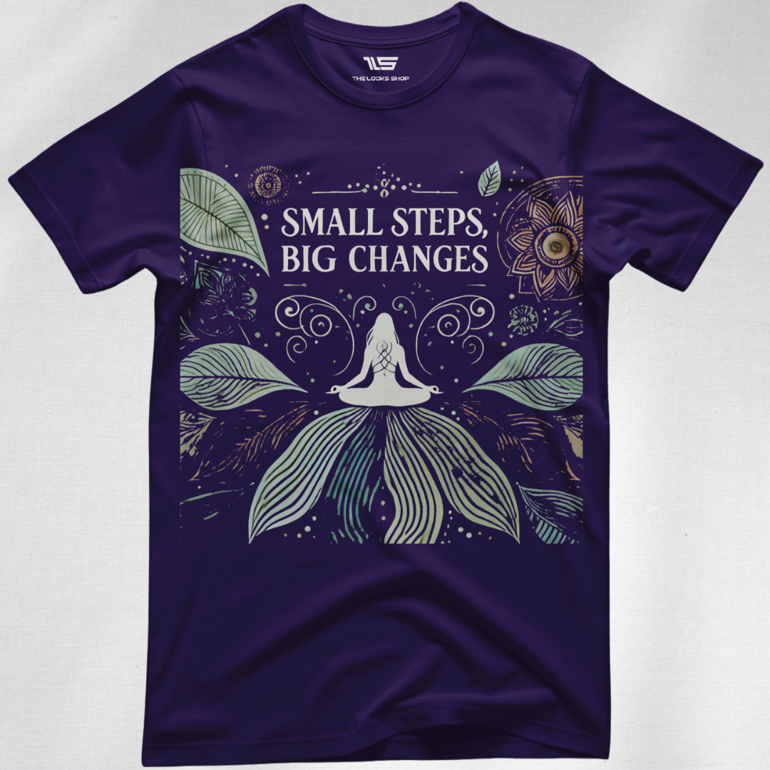 Small Steps Big Changes - Unisex Classic Crew T-Shirt