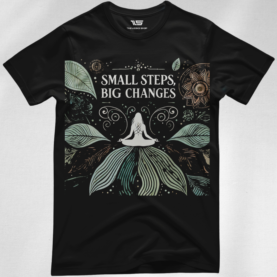 Small Steps Big Changes - Unisex Classic Crew T-Shirt
