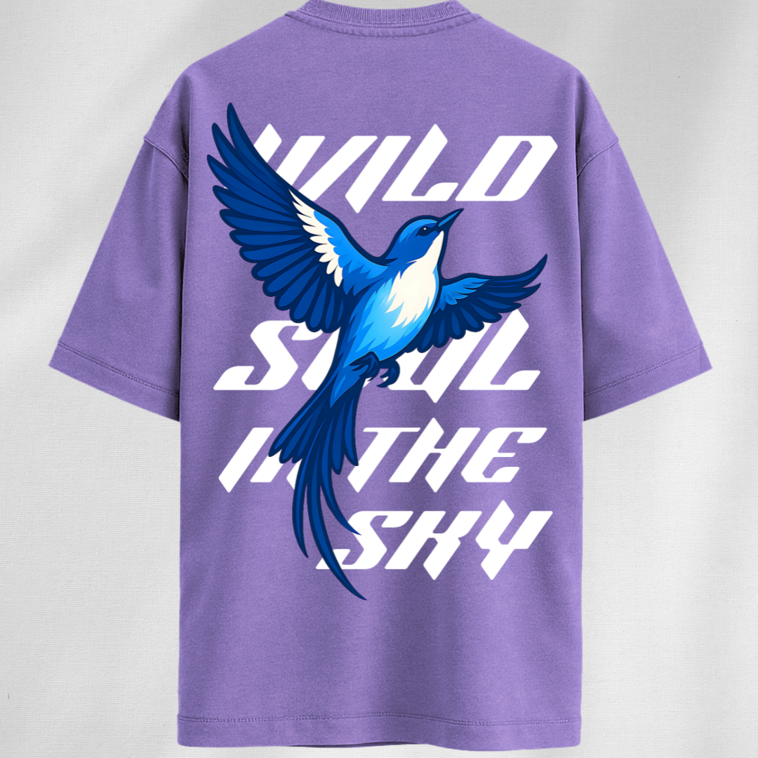 Wild Soul In The Sky - Oversized T-Shirt