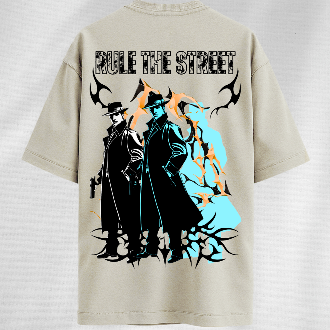 Rule The Street - Oversized Classic T-Shirt
