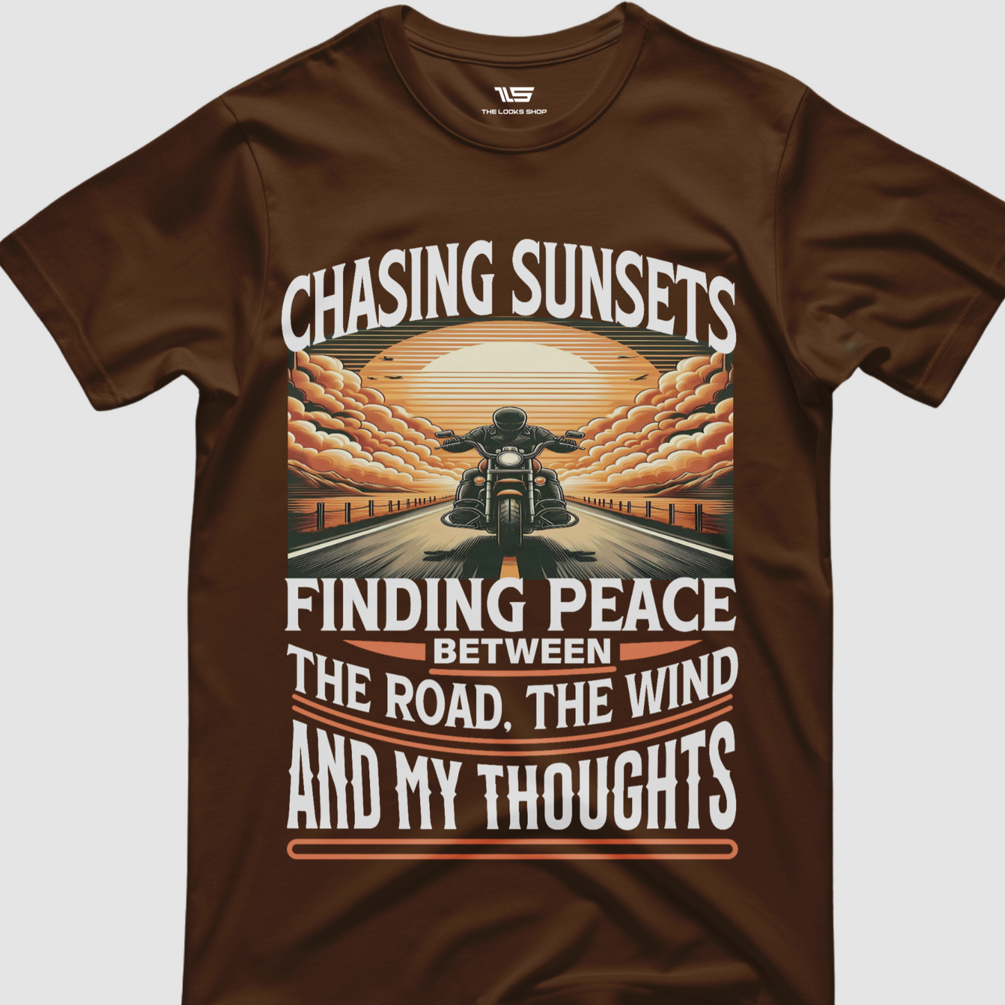Chasing Sunsets- Classic Crew Neck T-Shirt