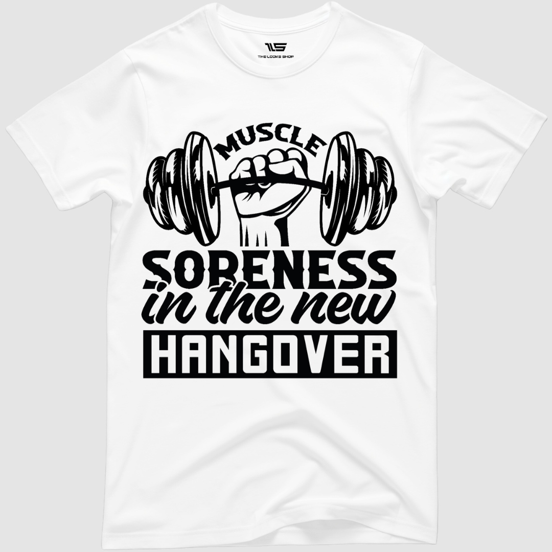 Muscle Soreness Is The New Hangover - Men's Crew Neck Tshirt