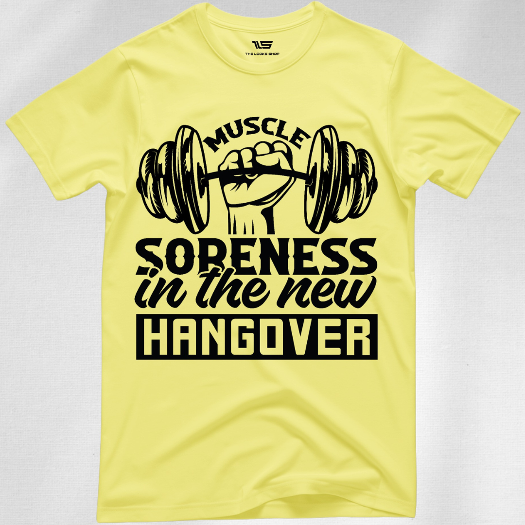 Muscle Soreness Is The New Hangover - Men's Crew Neck Tshirt