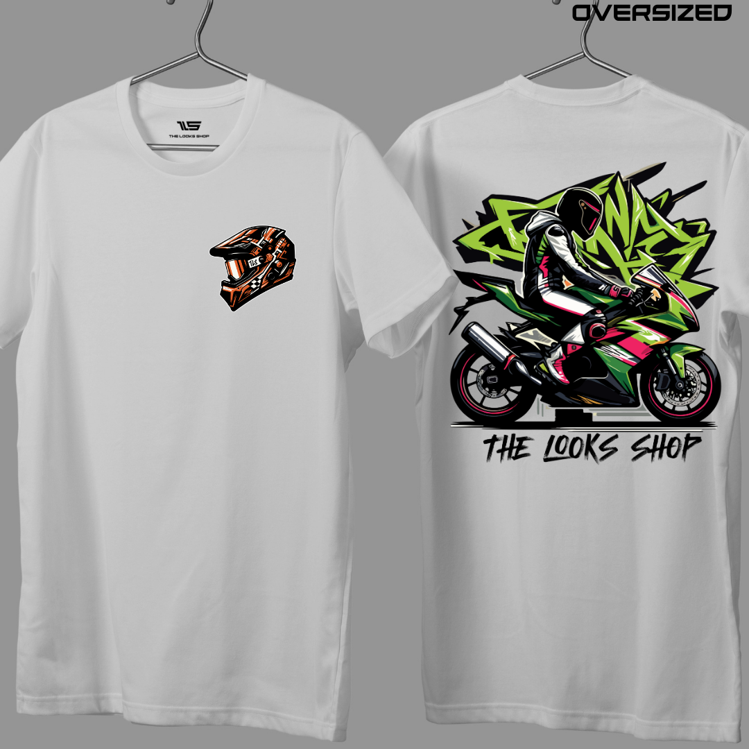 Biker Premium Oversized T-shirt