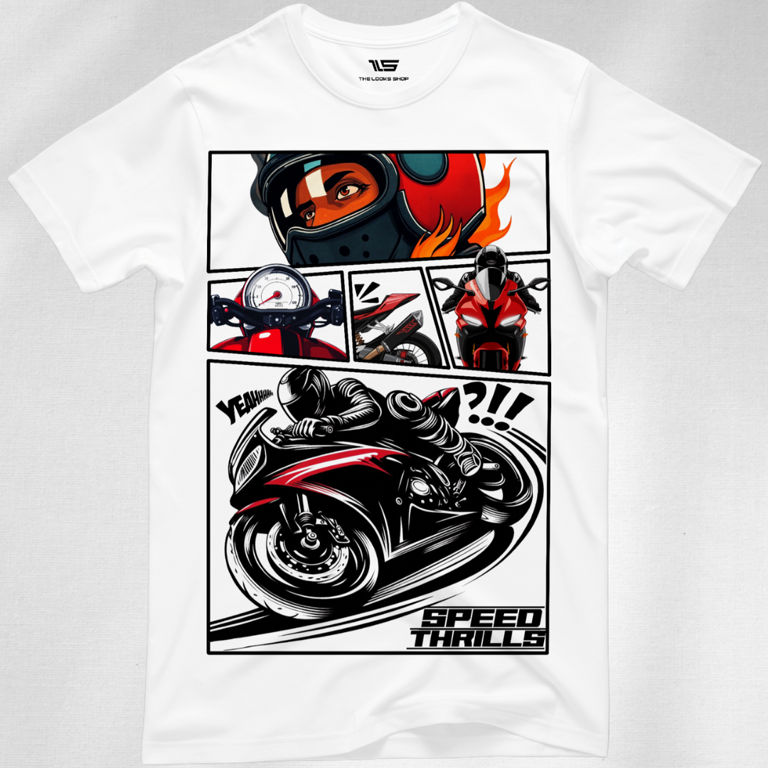 Speed Thrills - Unisex Classic Crew T-Shirt