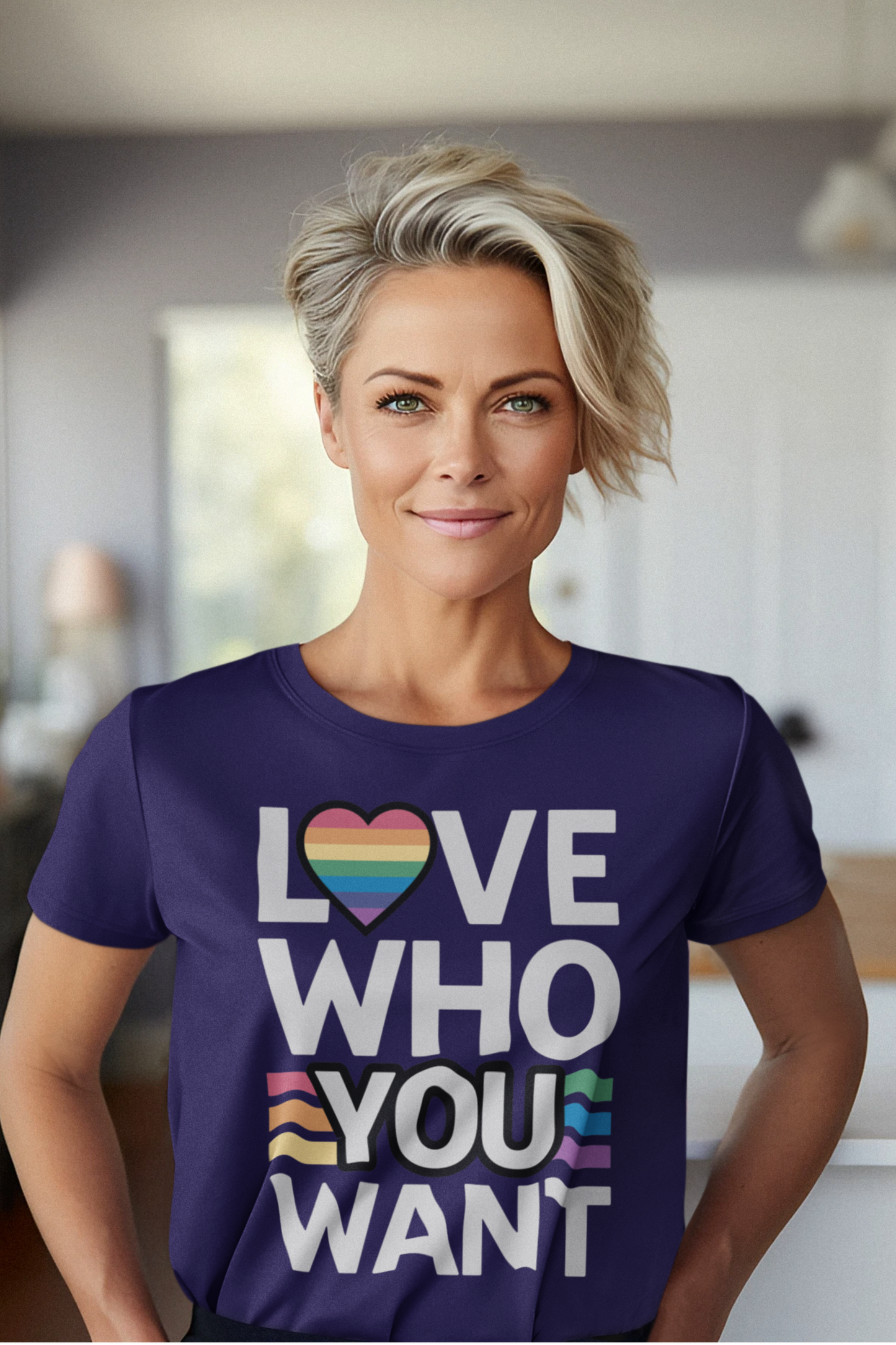 Love What You Want - Women's Crew Neck T-shirt