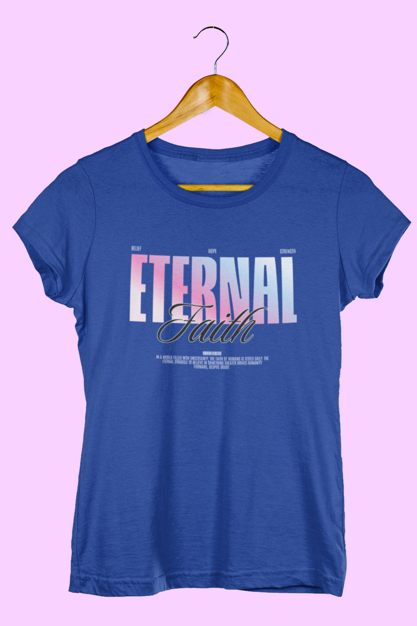 Eternal Faith - Women's Crew Neck T-shirt