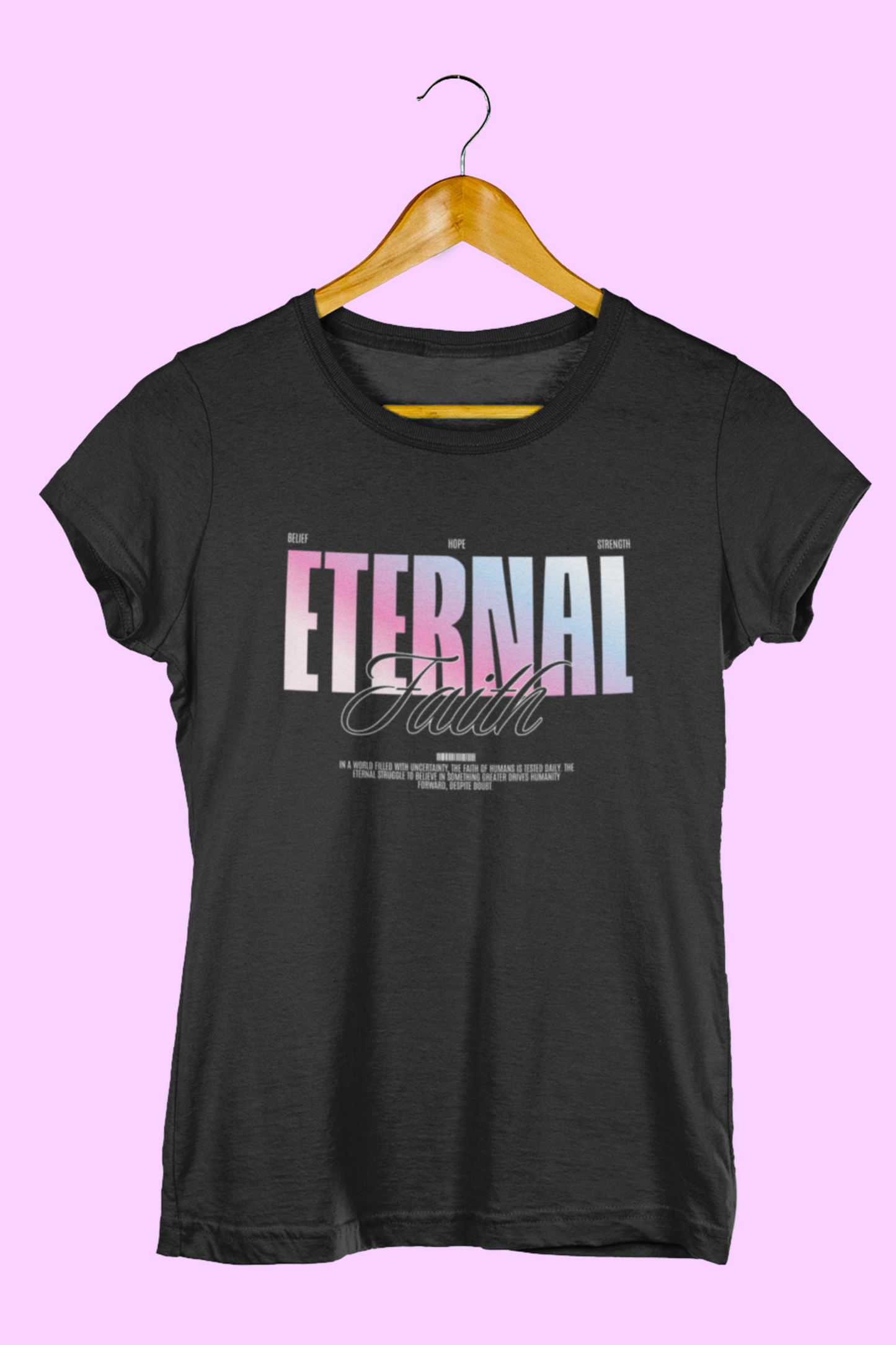 Eternal Faith - Women's Crew Neck T-shirt