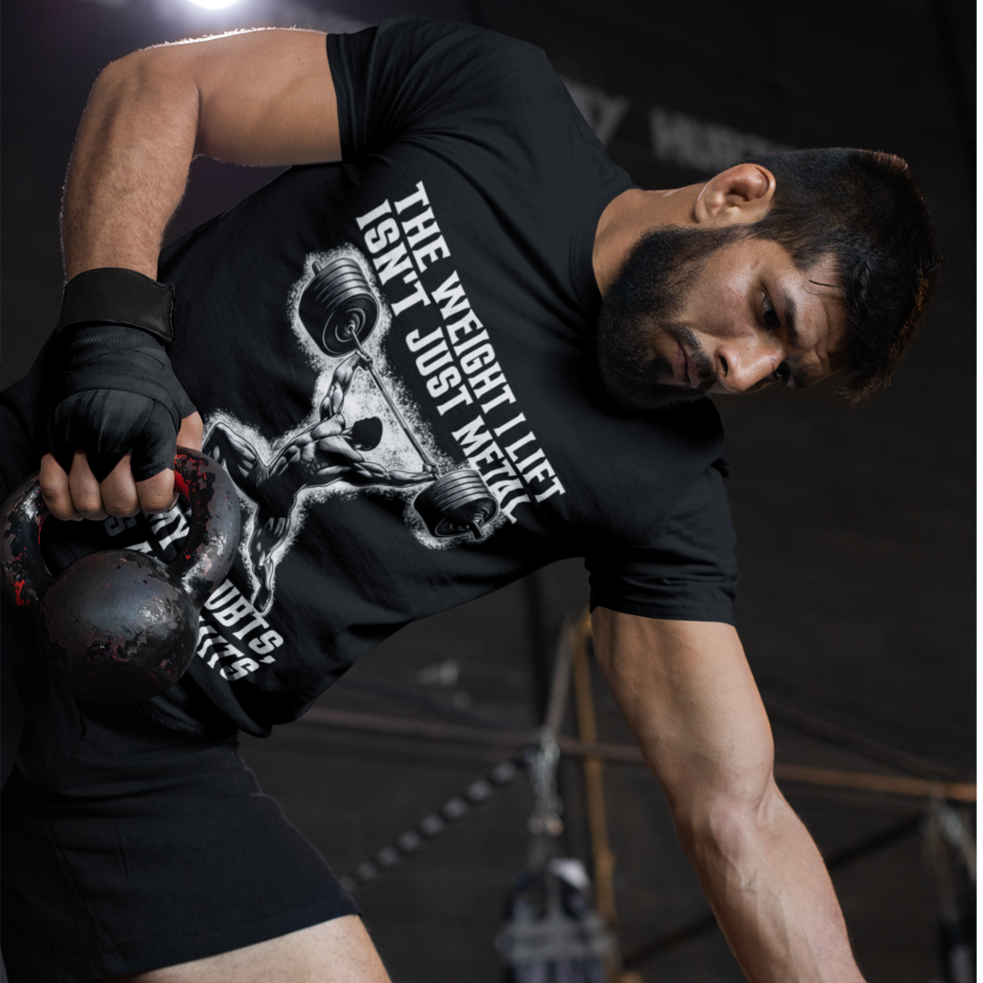 The Weight I Life Isn't Just A Metal - Classic Crew Tshirt