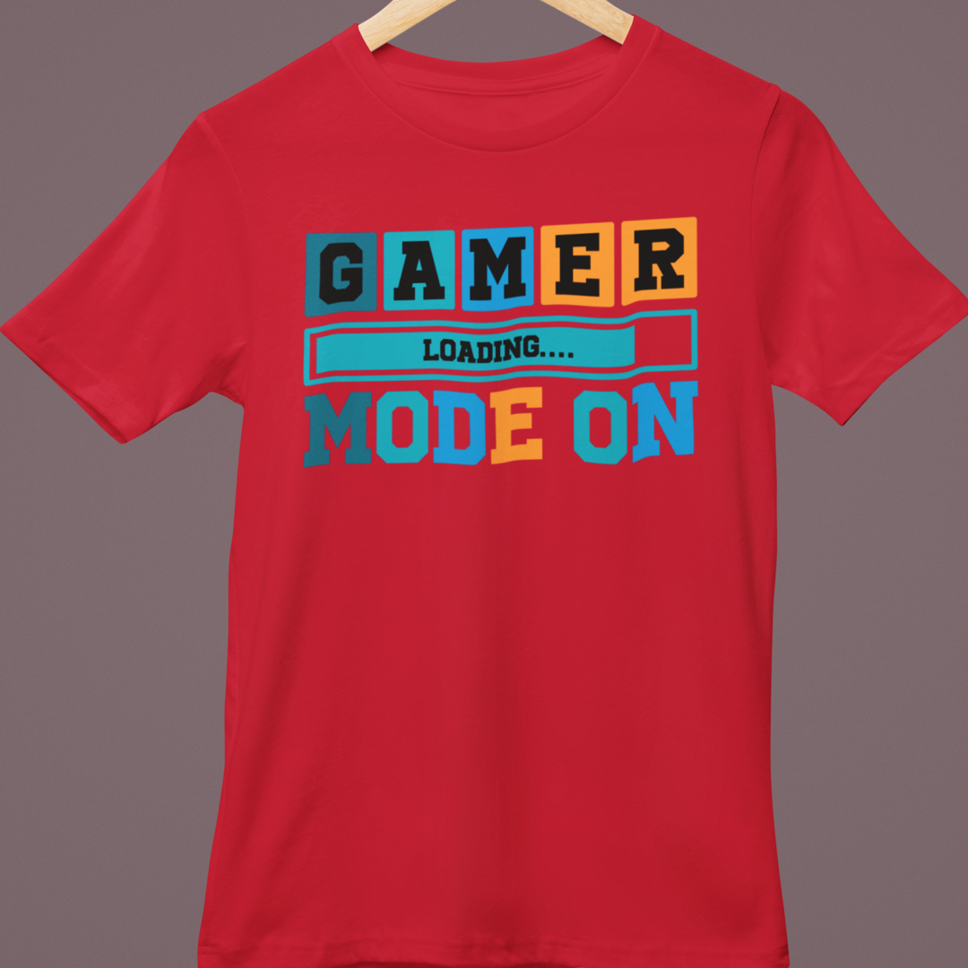 Gamer Loading.... Mode on - Red & Black