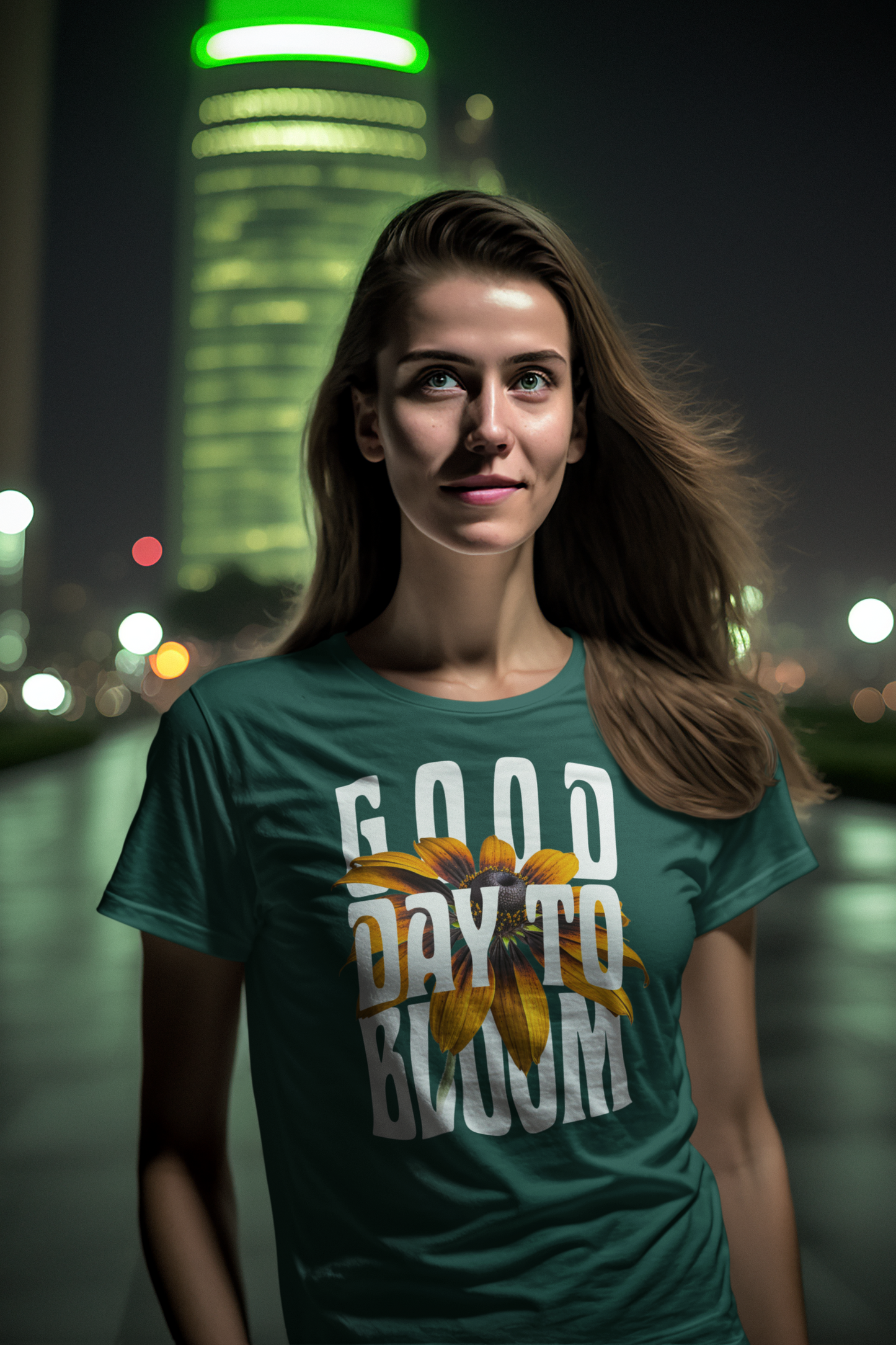 Good Day To Bloom - Women's Crew Neck T-shirt