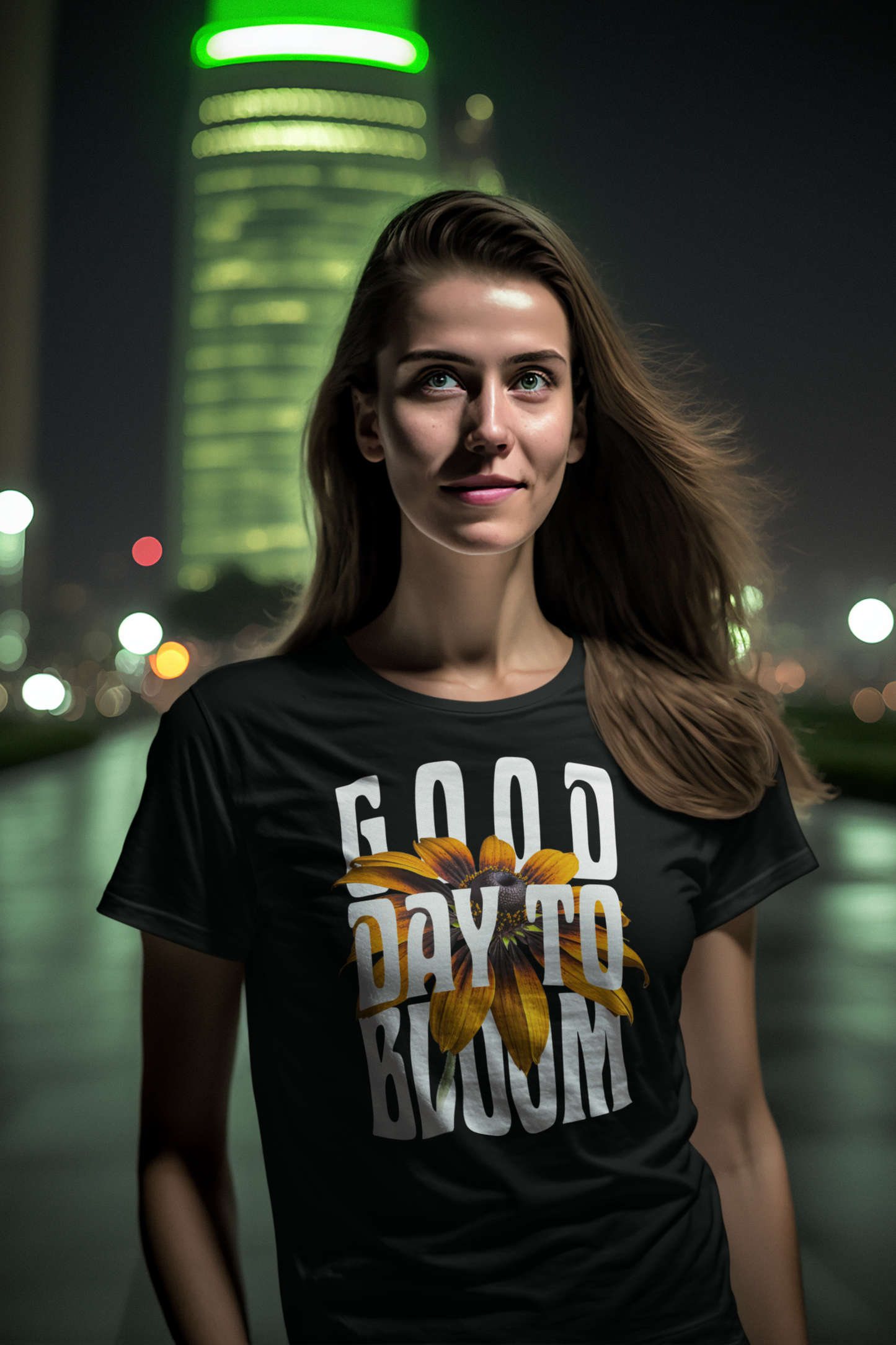 Good Day To Bloom - Women's Crew Neck T-shirt