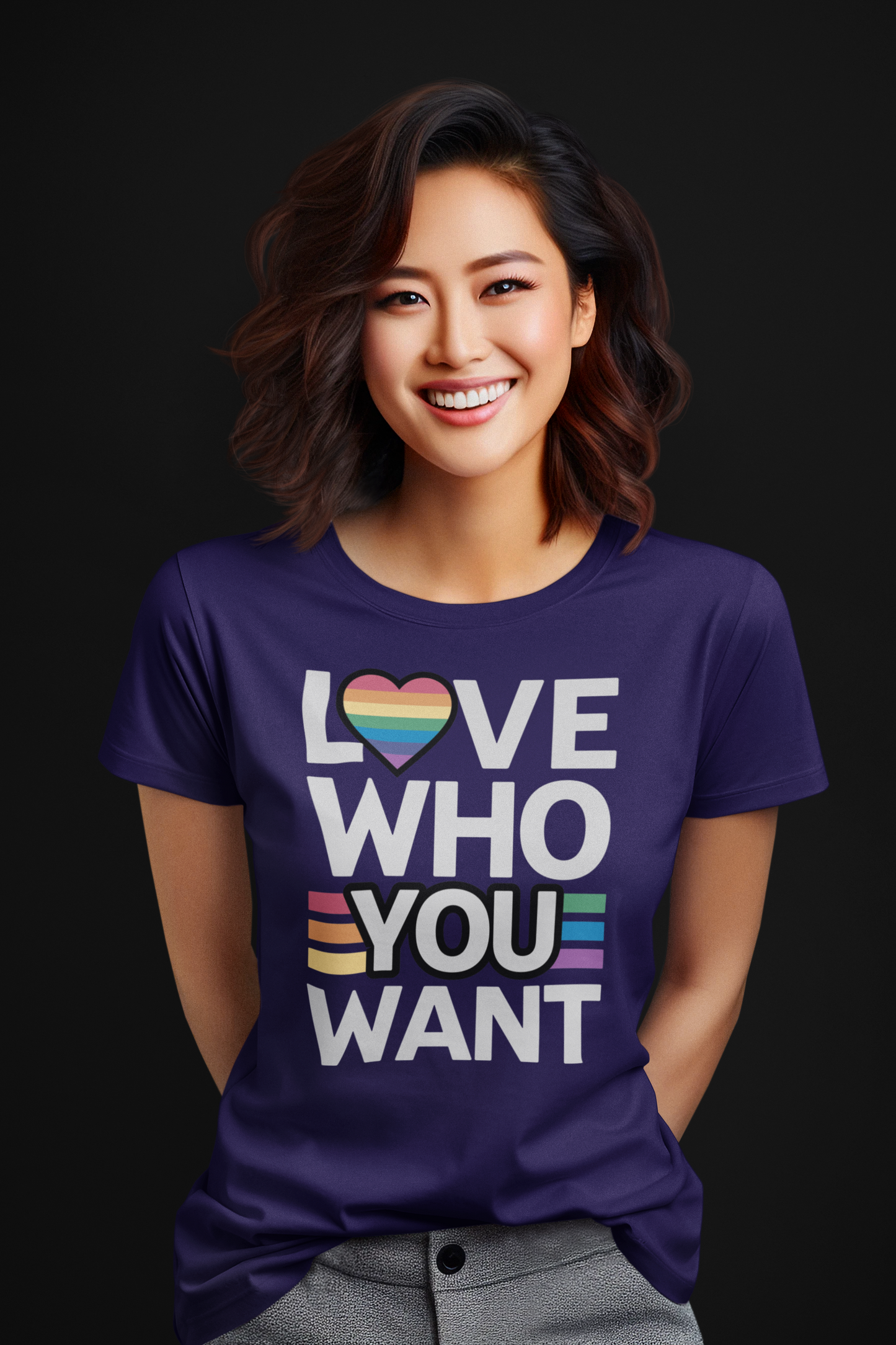 Love What You Want - Women's Crew Neck T-shirt
