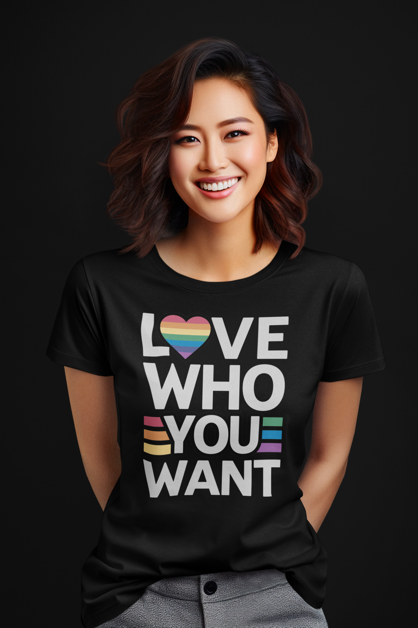 Love What You Want - Women's Crew Neck T-shirt