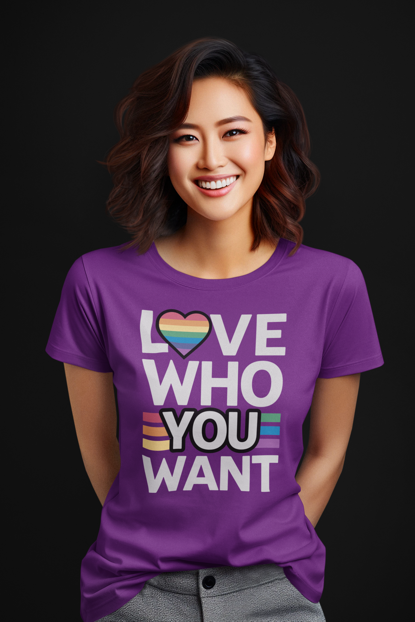 Love What You Want - Women's Crew Neck T-shirt