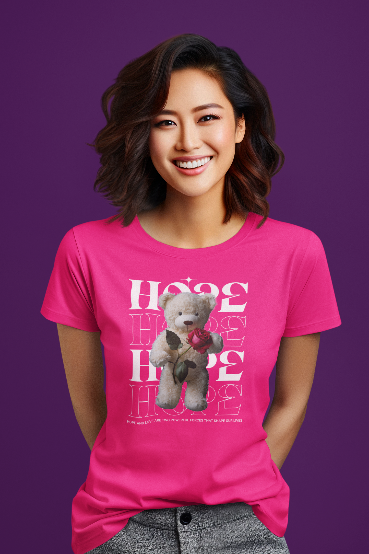 Hope & Love - Women Classic T-shirt