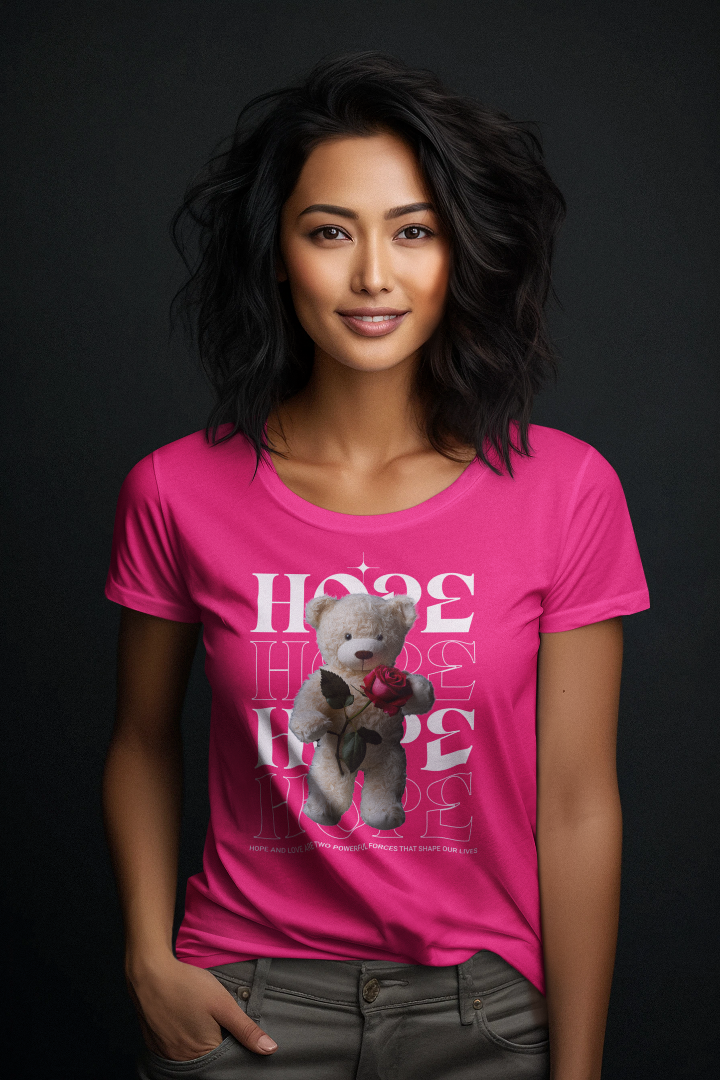 Hope & Love - Women Classic T-shirt