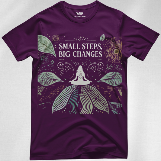 Small Steps Big Changes - Unisex Classic Crew T-Shirt