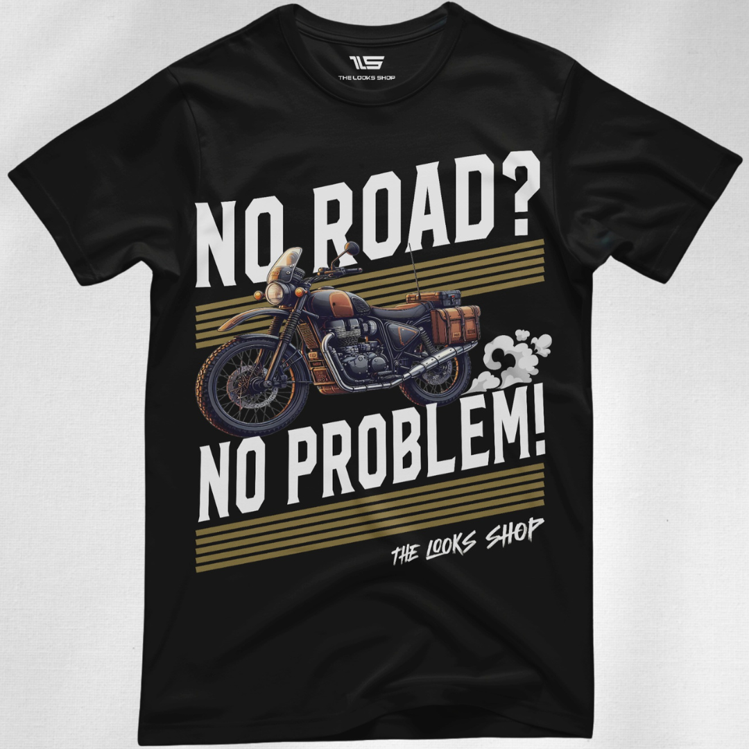 No Road? No Problem! - Classic Crew Tshirt