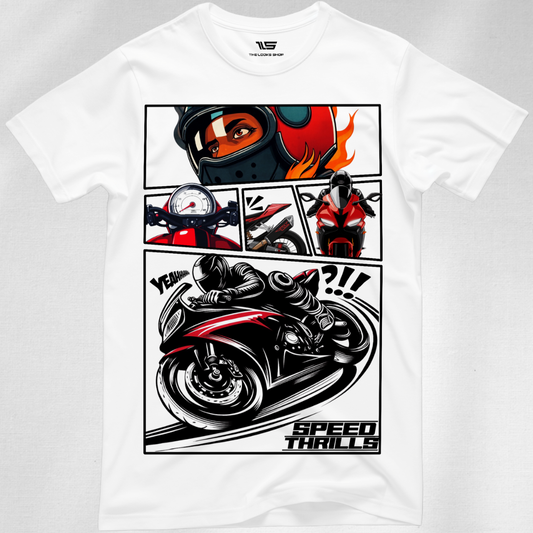 Speed Thrills - Unisex Classic Crew T-Shirt