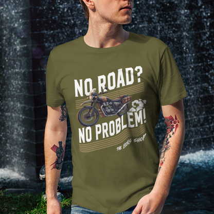 No Road? No Problem! - Classic Crew Tshirt