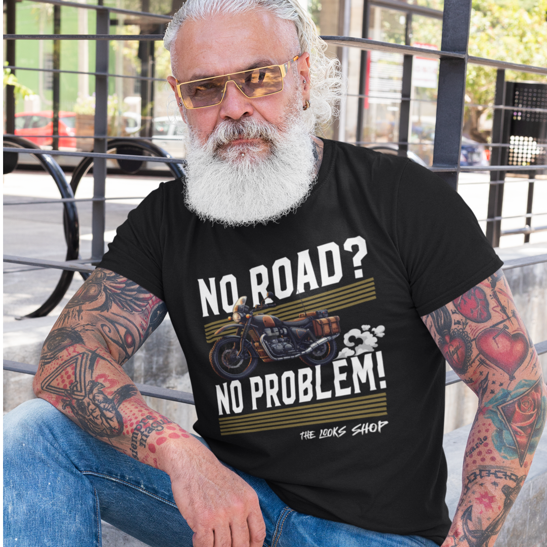 No Road? No Problem! - Classic Crew Tshirt